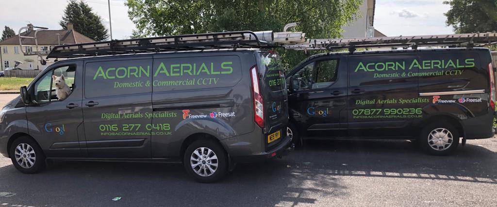Acorn aerials vans